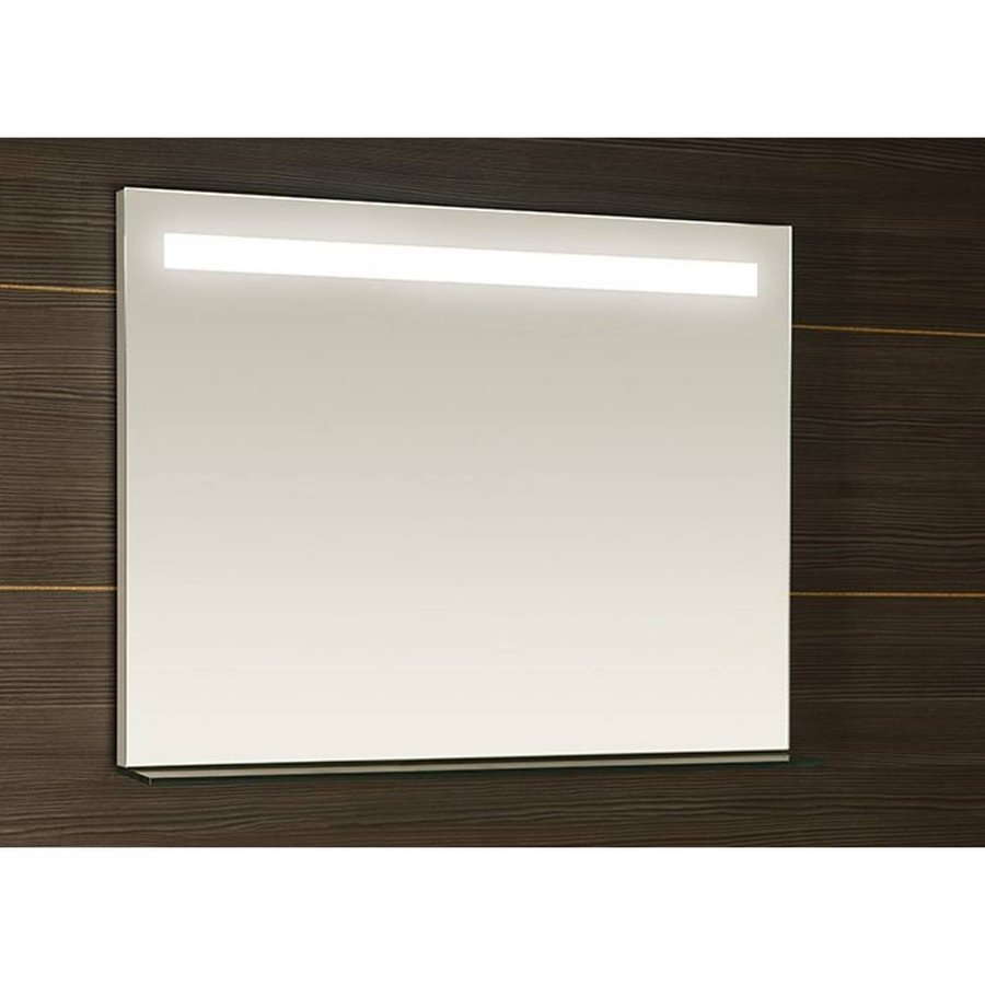 Badkamerspiegel Sapho Breto 80x60.8 cm LED-Verlichting Incl. Planchet