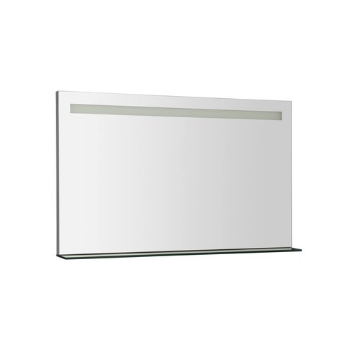 Badkamerspiegel Sapho Breto 100x60.8 cm LED-Verlichting Incl. Planchet 