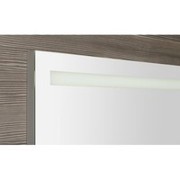 Badkamerspiegel Sapho Breto 100x60.8 cm LED-Verlichting Incl. Planchet