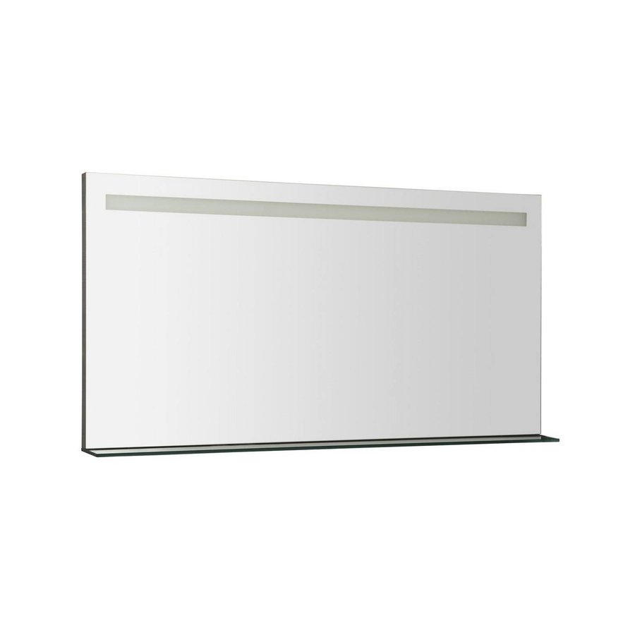 Badkamerspiegel Sapho Breto 120x60.8 cm LED-Verlichting Incl. Planchet