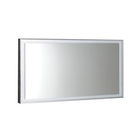 Badkamerspiegel Sapho Luminar 120.3x55.3 cm LED-Verlichting Frame Chroom