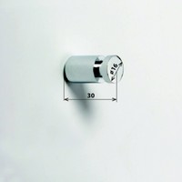 Handdoekhaak Sapho X-Round 3x1.6 cm Chroom