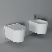 Bidet Salenzi Form Square Glans Wit