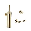 Complete Toiletborstelset Boss & Wessing Dorado Messing Goud