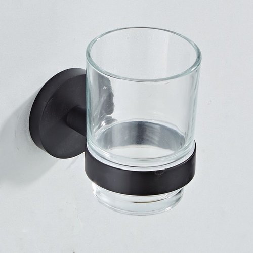 Bekerhouder Boss & Wessing Nero � 65mm Messing Mat Zwart 