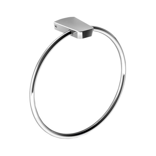 Handdoekhouder Sapho Zen Chrom 20.9x21.3 cm Chroom 