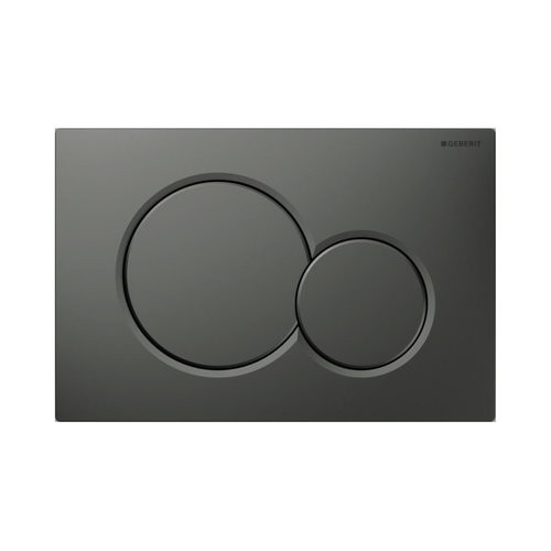 Bedieningsplaat Sigma by Geberit Frontbediening Mat Antraciet 