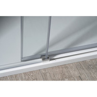 Nisdeur Sapho Volcano Schuifdeur 130x200 cm 8 mm Gecoat Glas