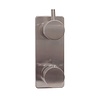 Inbouw Douchekraan Boss & Wessing Luxe Thermostatisch 2-Wegs Rond Geborsteld Staal