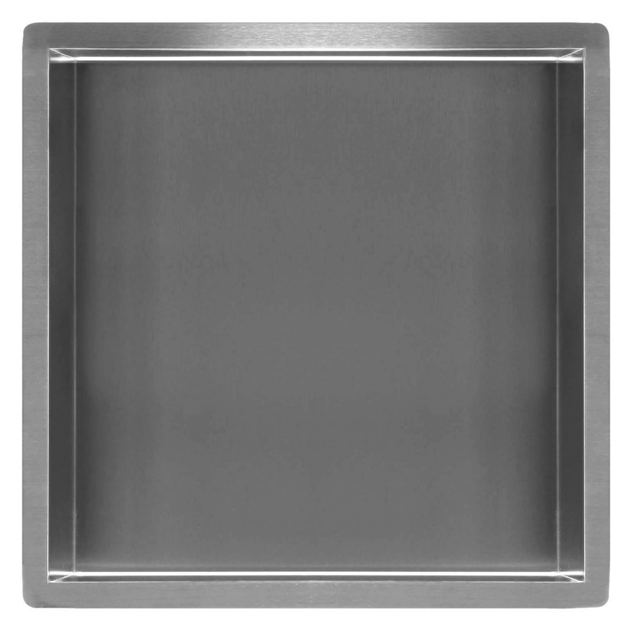 Inbouwnis Boss & Wessing Elegance 30x30x7 cm RVS