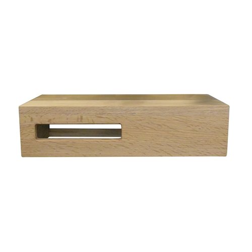 Planchet Boss & Wessing Oak Fonteinplank 40x21x10 cm Links Eikenhout 