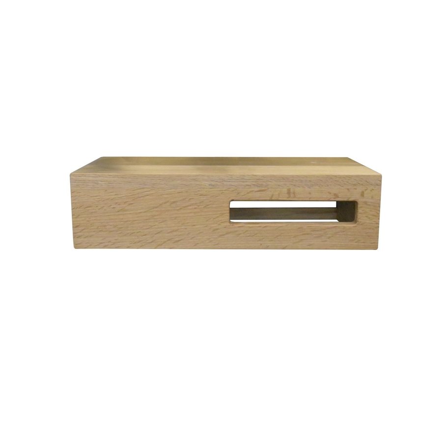 Planchet Boss & Wessing Oak Fonteinplank 40x21x10 cm Rechts Eikenhout