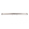 Tegelinlegrooster Brauer RVS Omkeerbaar tbv Douchegoot STD/W/PS 70x7 cm Inclusief Afstandhouders