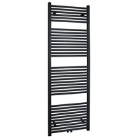 Radiator Boss & Wessing Emma 181,7x45 cm Midden Onder Aansluiting Mat Zwart (830 Watt)