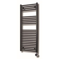 Elektrische Design Radiator Sanicare Plug En Play 111,8 x 45 cm Chroom Thermostaat Chroom 435 Watt