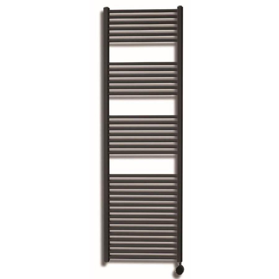 Elektrische Design Radiator Sanicare Plug En Play 172 x 45 cm Inox Look Thermostaat Chroom 920 Watt