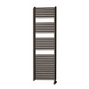 Sanicare Elektrische Design Radiator Sanicare Plug En Play 172 x 45 cm Zilver Grijs Thermostaat Zwart 920 Watt