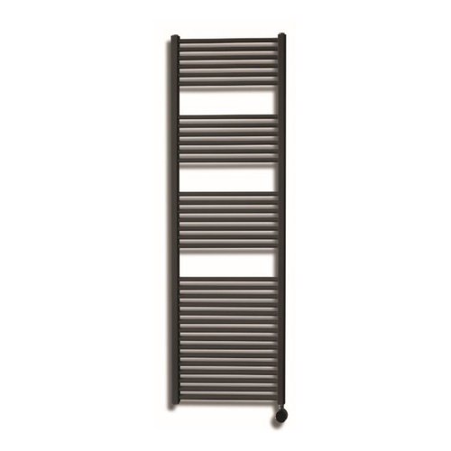 Elektrische Design Radiator Sanicare Plug En Play 172 x 45 cm Zilver Grijs Thermostaat Zwart 920 Watt 