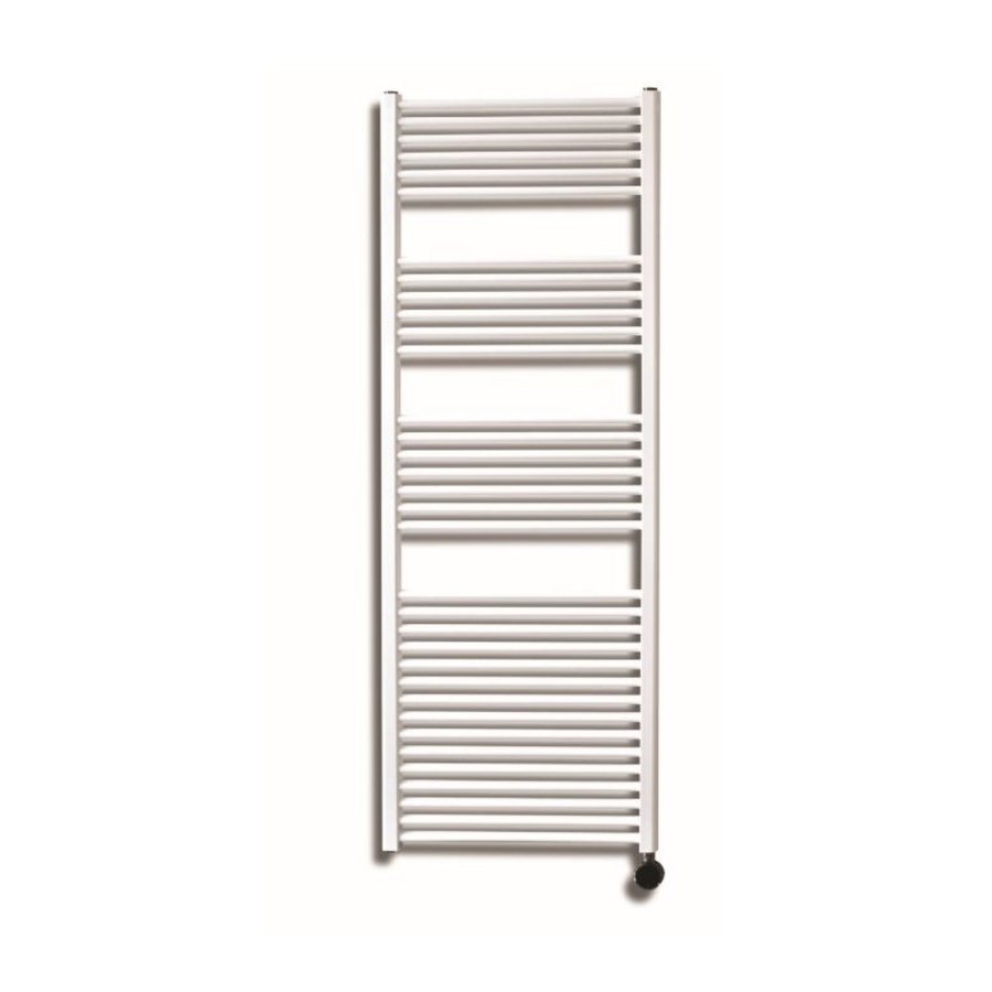 Elektrische Design Radiator Sanicare Plug En Play 172 x 60 cm Wit Thermostaat Chroom 1127 Watt