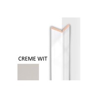 Kniklijst MDF Sanimex Crème Wit 260 cm x 22 mm x 22 mm
