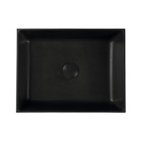 Opbouw Wastafel Sapho Formigo Rechthoek 47.5x36.5x13.5 cm Beton Antraciet