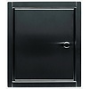 Etsero ROLL UP INBOUW TOILETROLHOUDER VOOR 6 ROLLEN BLACK CHROME