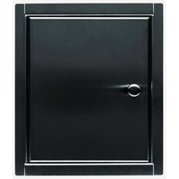 ROLL UP INBOUW TOILETROLHOUDER VOOR 6 ROLLEN BLACK CHROME