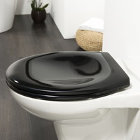 Toiletzitting Tiger Ventura Softclose Duroplast Zwart