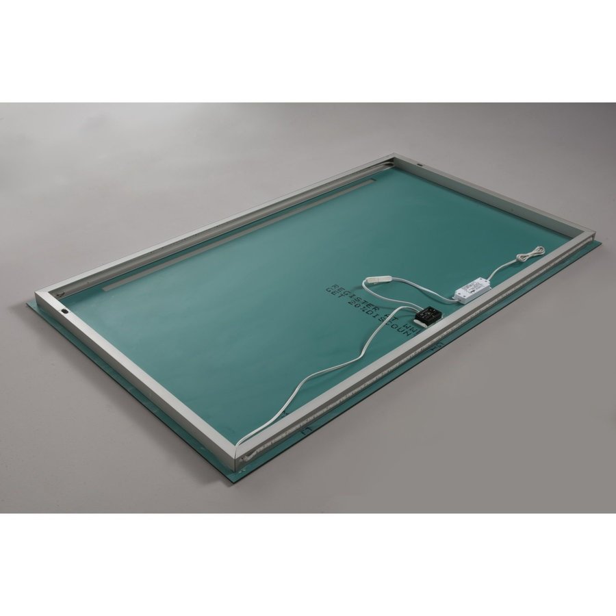 Badkamerspiegel Xenz Bardolino 90x70 cm met Ledverlichting en Spiegelverwarming