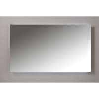 Badkamerspiegel Xenz Garda 160x70cm met Ledverlichting Boven- en Onderzijde en Spiegelverwarming