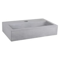 Fonteinset Differnz Mix En Match Force 38x24x8 cm Licht Beton (Keuze Uit 5 Kleuren Kranen)