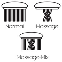 Glijstangset Differnz Deluxe 54 cm Met Handdouche en Doucheslang Chroom