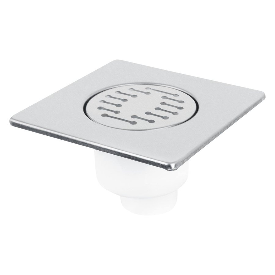 Doucheput Differnz Basic 150x150mm Onderuitlaat 48.5mm