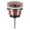 Differnz Wastafel Afvoerplug Differnz Pop Up 7 cm Koper