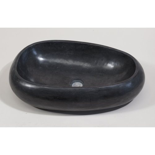 Waskom Imso Lavabo Goccia Nero Basalt 40x60x15cm 