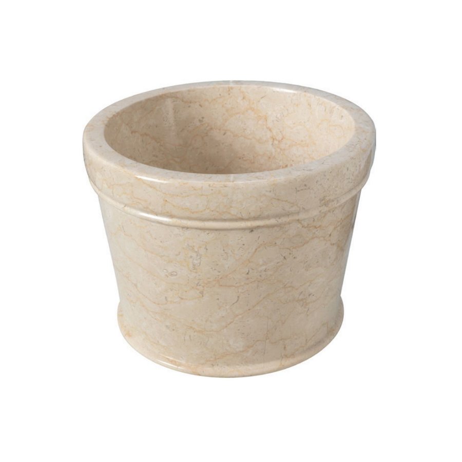 Waskom Imso Lavabo Secchio Cream Marmer 40x30cm