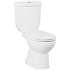 Toiletpot Staand Boss & Wessing Sedef Met Bidet Onder Aansluiting Wit