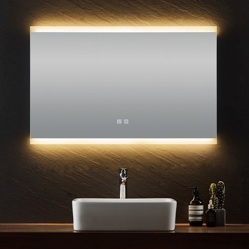 Badkamerspiegel Casajoy 100x70cm met Ledverlichting en Anticondens 