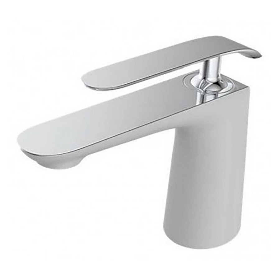 Wastafelmengkraan Boss & Wessing Bloom Wit Chroom