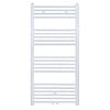 Boss & Wessing Designradiator Nile Gobi 120x40cm 458W Wit (Midden/zij-ansluiting)