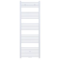 Designradiator Nile Gobi 160x40cm 614W Wit (Midden/zij-aansluiting)