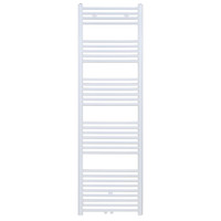 Designradiator Nile Gobi 180x40cm 699W Glanzend Wit (Midden/zij-aansluiting)