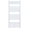 Boss & Wessing Designradiator Nile Gobi 140x50cm 655W Wit (Midden/zij-aansluiting)