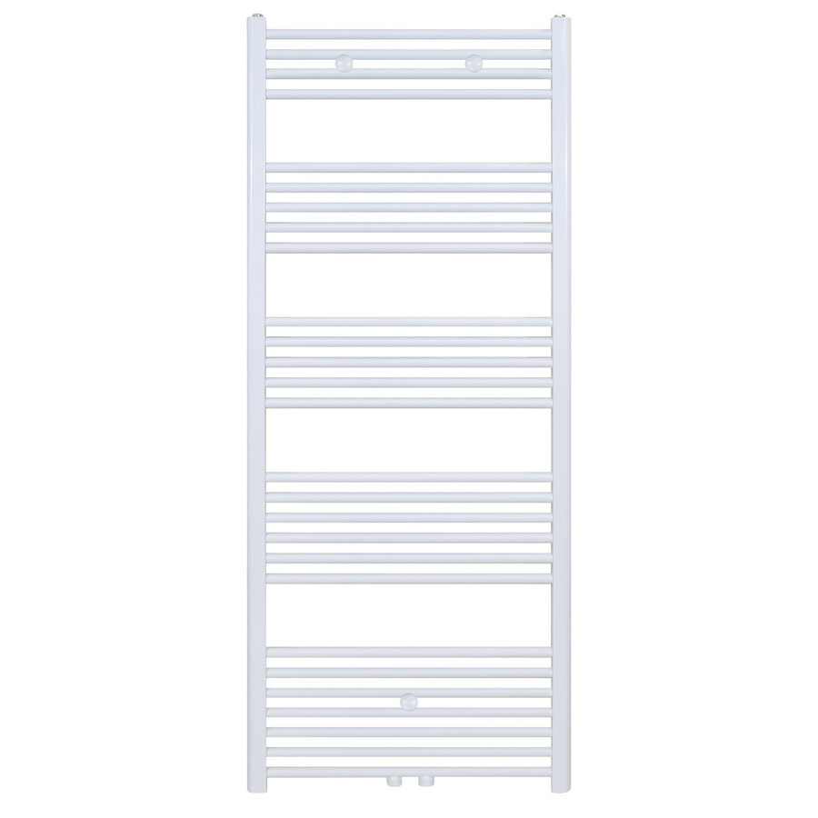 Designradiator Nile Gobi 160x60cm 828W Wit (Midden/zij-aansluiting)