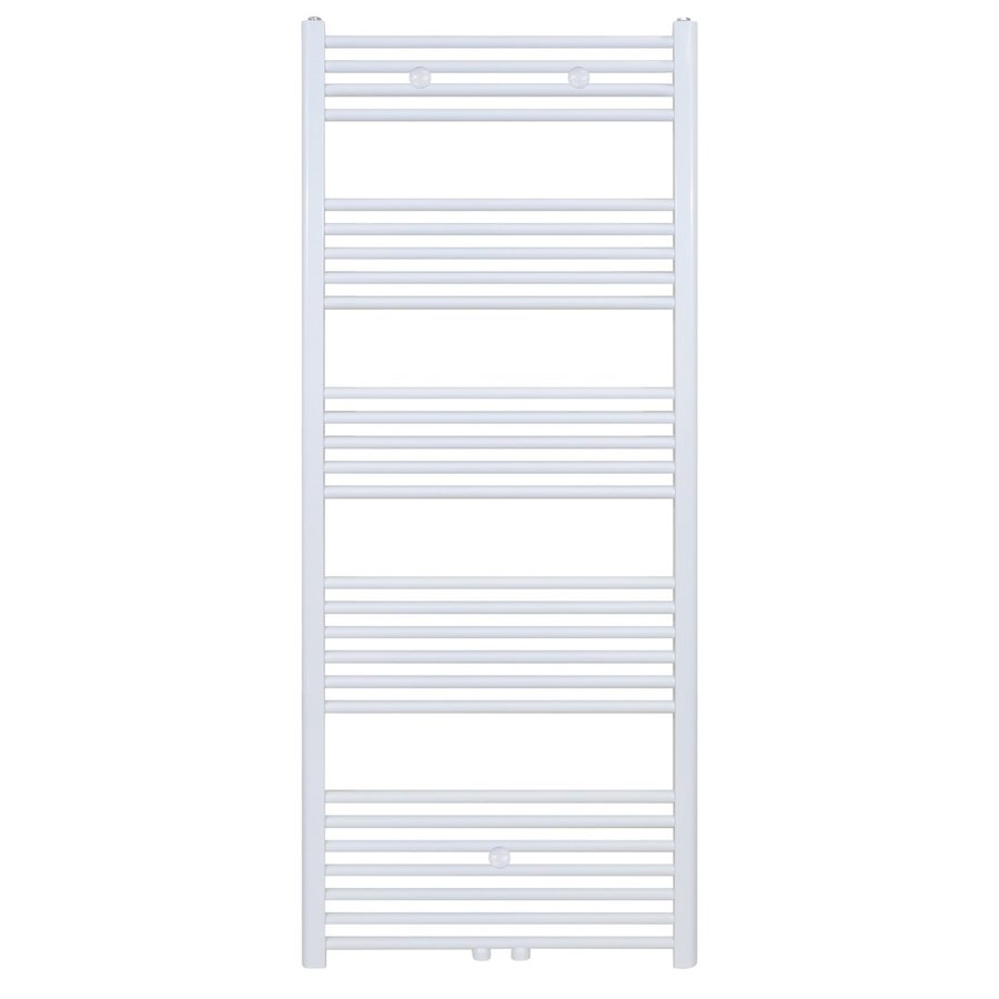 Designradiator Nile Gobi 160x60cm 828W Wit (Midden/zij-aansluiting)