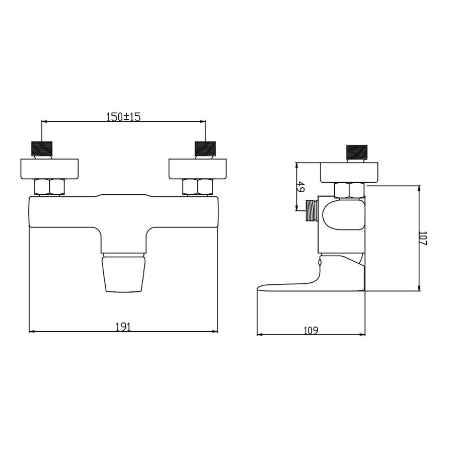 Douchemengkraan BWS Aloni Force Chroom