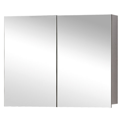 Spiegelkast Differnz Style 90x60cm Grijs Eiken 