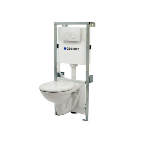 Inbouwreservoir Plieger Flow WC-Element Pack Dualflush Met UP100 Wit 