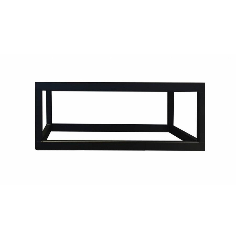 Fontein Frame Sanilux Staal 40x22x15cm Mat Zwart