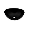 Plieger Keramische Opbouw Waskom Plieger Scale Ovaal Mat Zwart